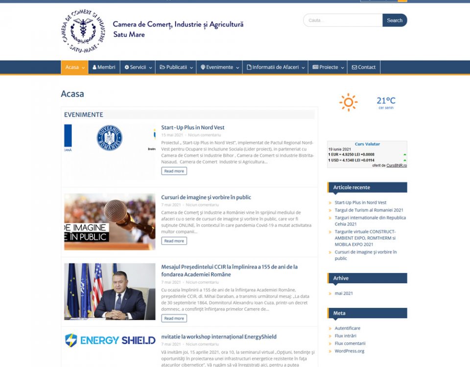 camera de comert si industrie Satu Mare